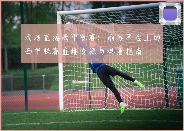 雨洁直播西甲联赛：雨洁平台上的西甲联赛直播资源与观看指南